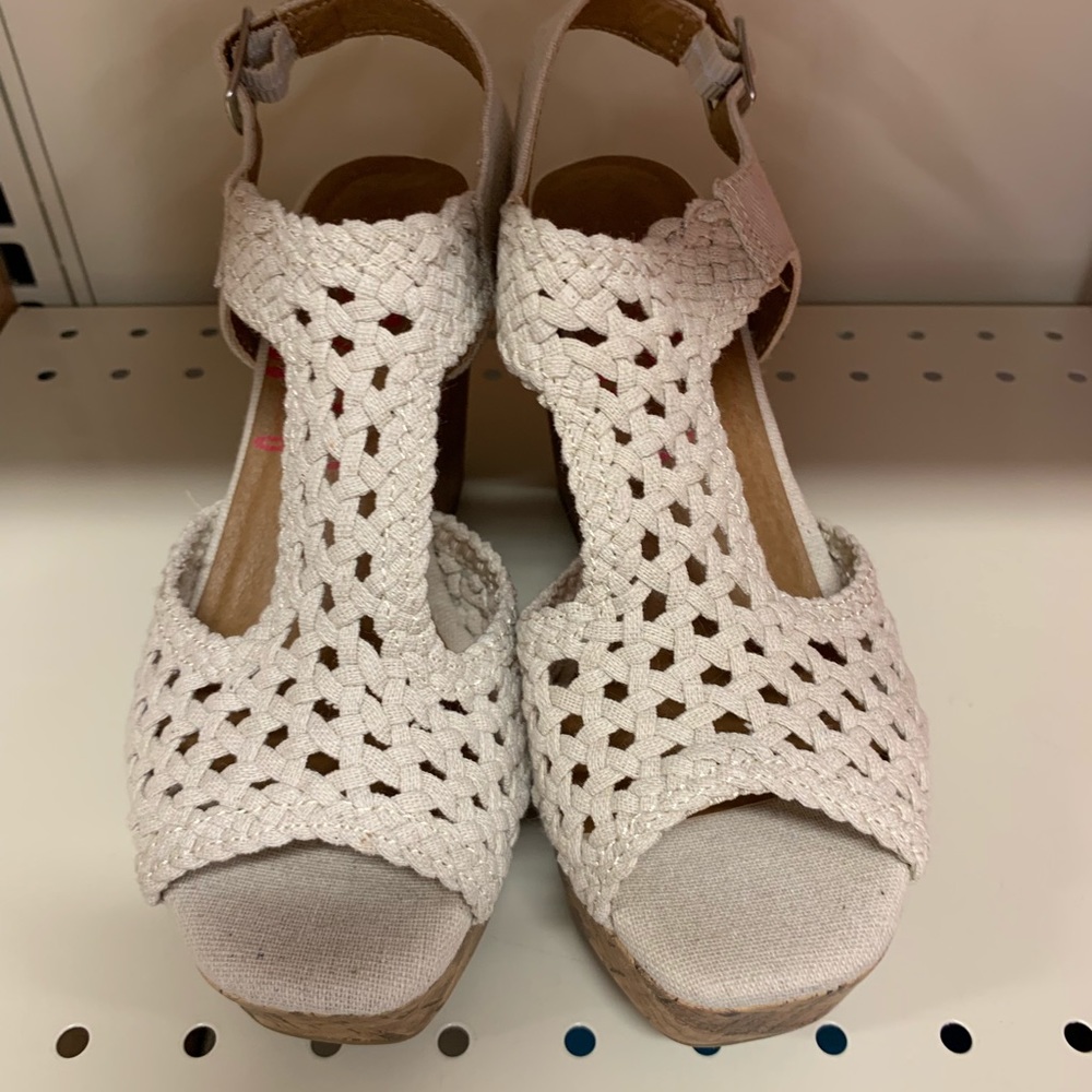 Jellypop Vilnius tan wedge